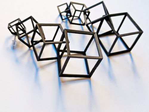 Geometric Statement Earrings